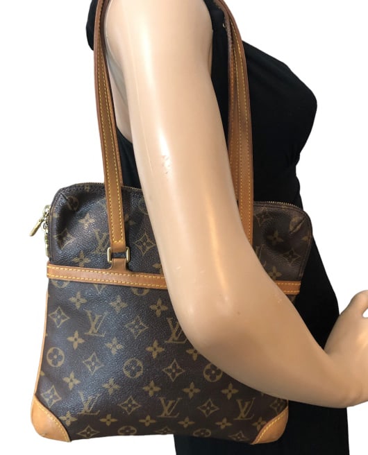 Louis Vuitton 1995 pre-owned Cartesier GM shoulder bag - Brown