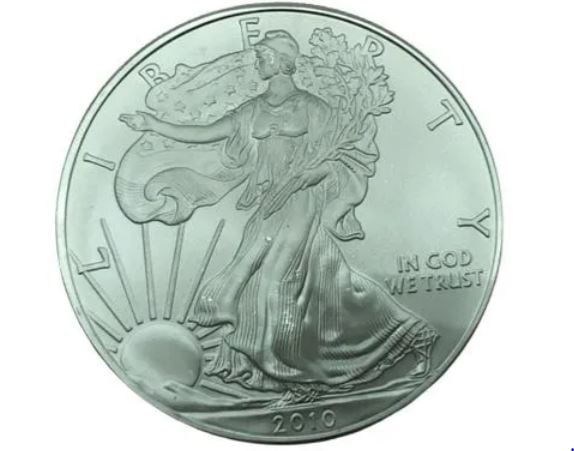 2006 1 OZ FINE SILVER DOLLAR COIN (1 of 4)