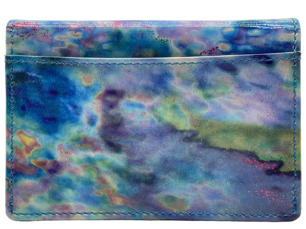LODIS LILY LEATHER MIRROR CARD CASE 4" $58 (1 of 6)