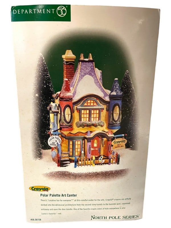 DEPARTMENT 56 VILLAGE CHRISTMAS FIGURINE 56726 (1 of 2)