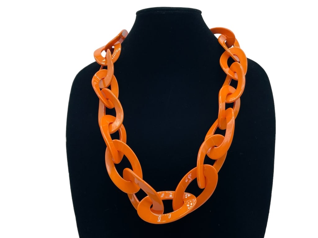 NEW KENNETH J LANE STATEMENT NECKLACE $60 16" (1 of 3)