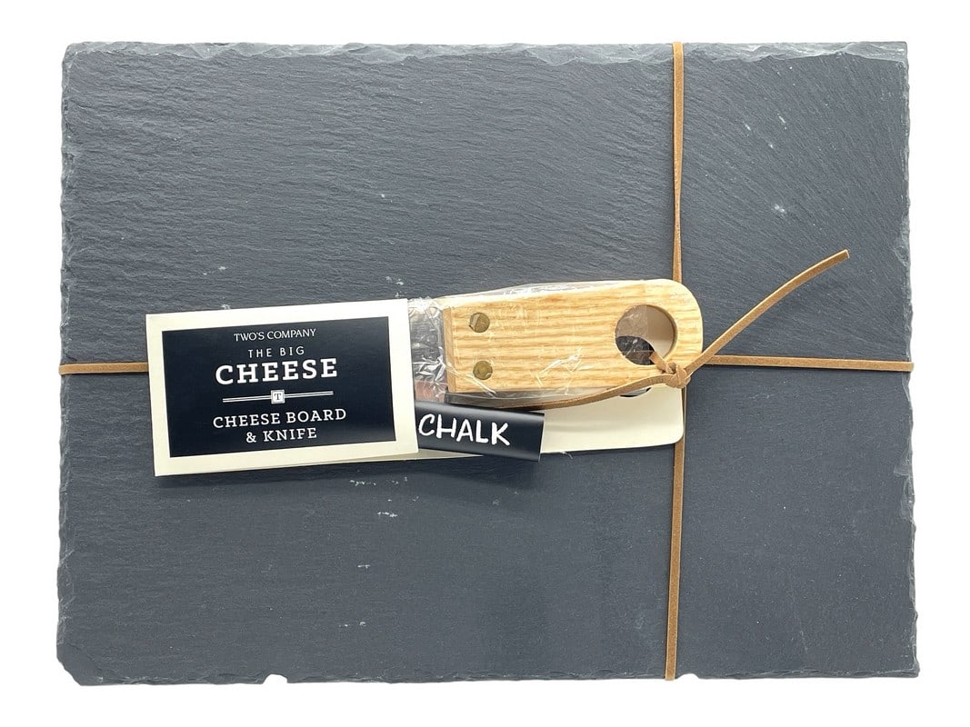 NEW! TWO'S COMPANY BIG CHEESE BOARD AND KNIFE SET (1 of 5)