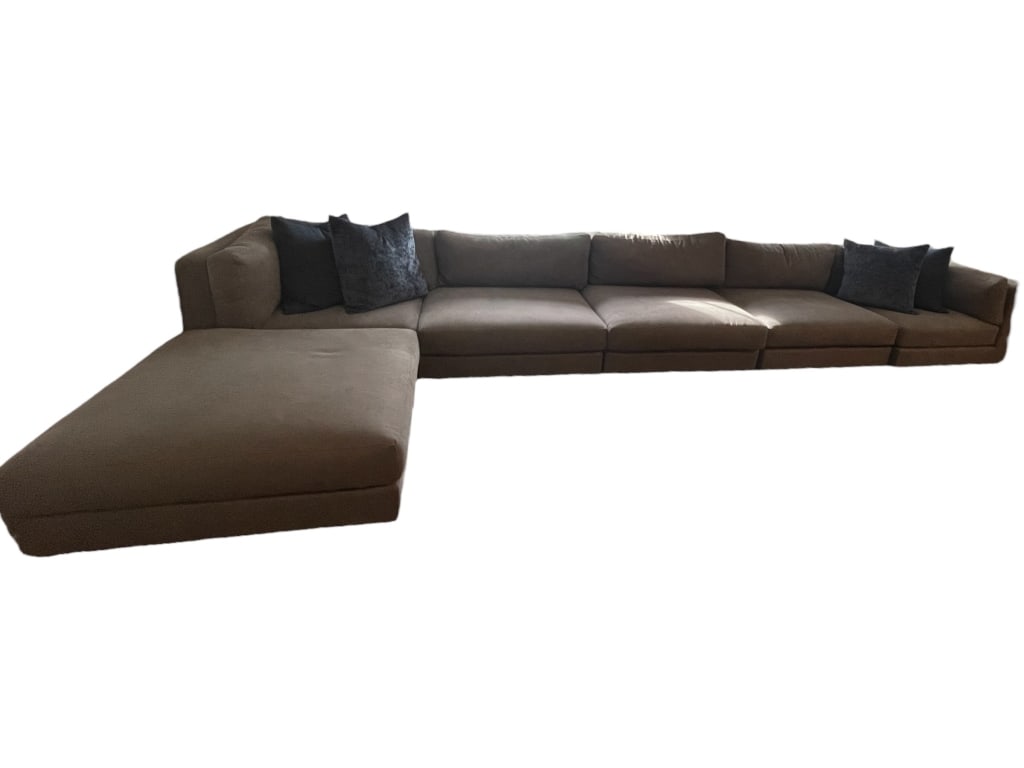 Restoration Hardware Large Sectional Sofa Auction