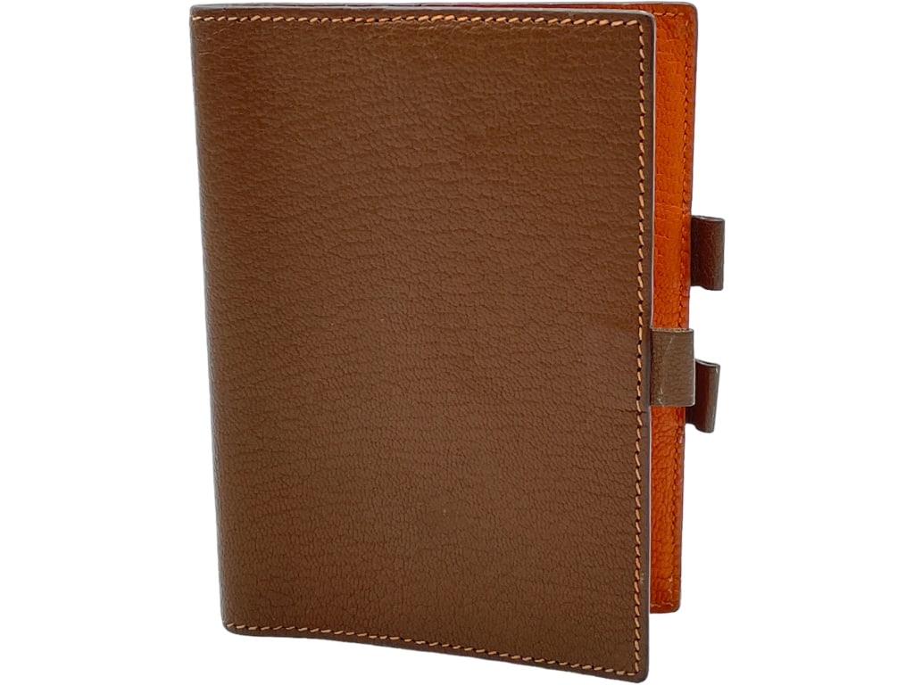 HERMES CHEVRE MYSORE LEATHER AGENDA COVER 5" (1 of 5)