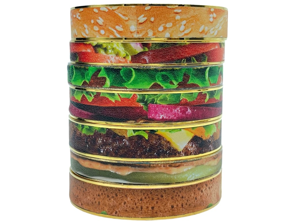NEW BIJOUX DE FAMILLE HAMBURGER BANGLES (7) (1 of 4)