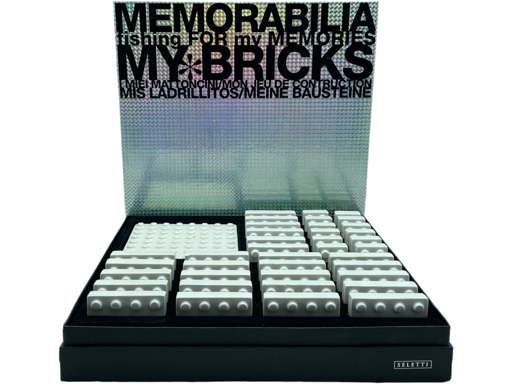 NEW SELETTI CERAMIC "MY BRICKS" SCULPTURES (39) (1 of 3)