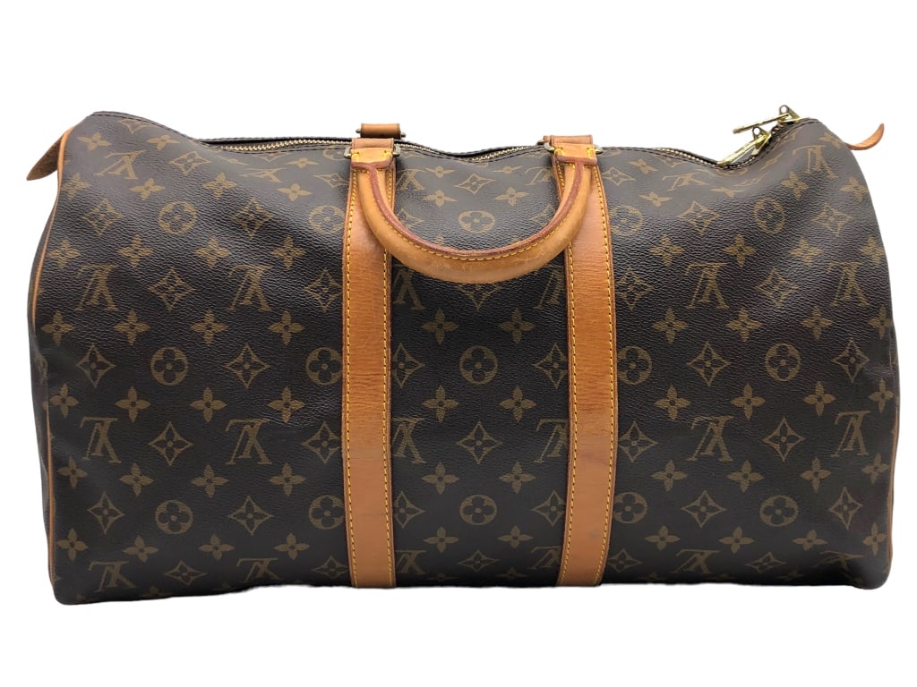 LOUIS VUITTONMONOGRAMMED KEEPALL TRAVEL BAG 55 (1 of 5)