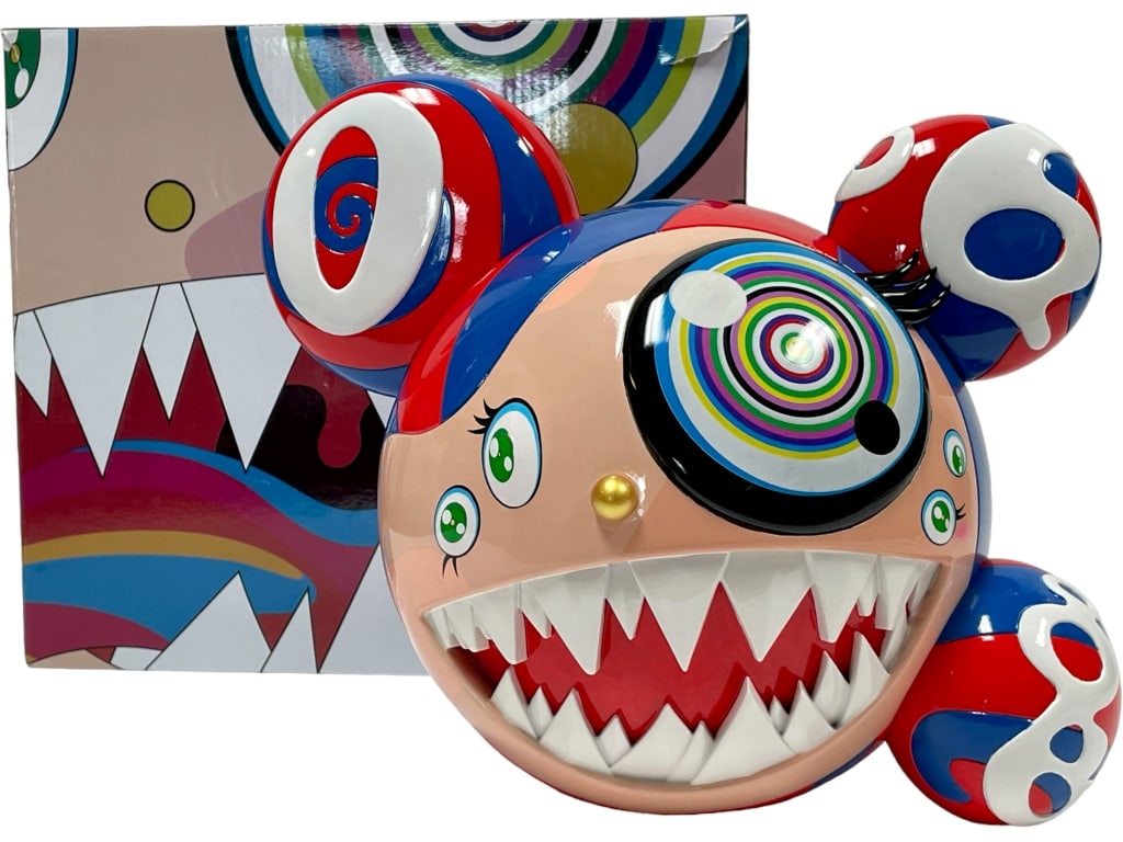 NEW TAKASHI MURAKAMI MR. DOB ART SCULPTURE 11" (1 of 6)