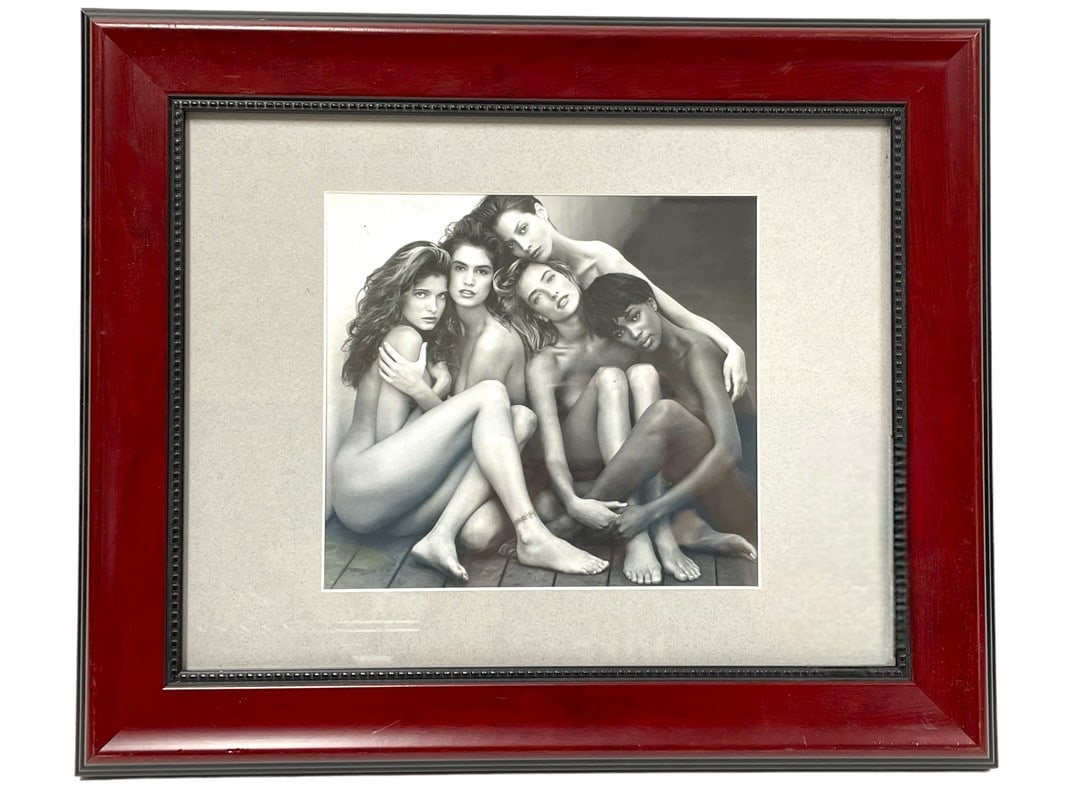 HERB RITTS PHOTO LITHOGRAPH NUDE PRINT FRAMED 17": HERB RITTS PHOTO LITHOGRAPH NUDE PRINT FRAMED -14" X 17" APPROX TO FRAME-VERY GOOD PRE OWNED CONDITION-DP11924 Bidders may pick up their items from the auction-house or have their items shipped. Appoi