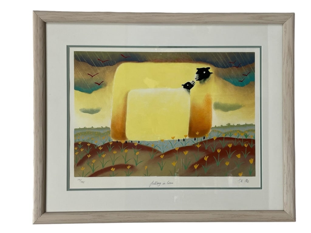 MACKENZIE THORPE FALLING IN LOVE PRINT 31" (1 of 6)