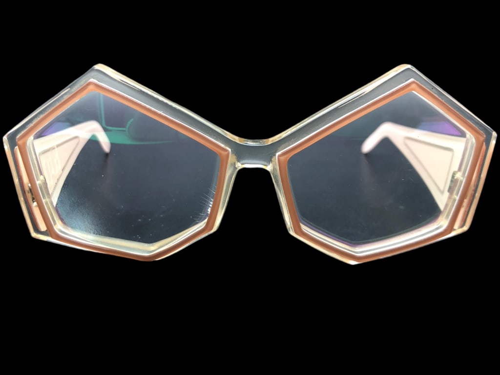 NWT VINTAGE HOUSE OF FLORA PINK HEX SUNGLASSES: - NWT VINTAGE HOUSE OF FLORA PINK HEX SUNGLASSES - EXCELLENT CONDITION | PALM BEACH STYLE- COMES WITH HOUSE OF FLORA SLEEVE- GF 12/13/23 This item can qualify for in-house shipping. Please contac