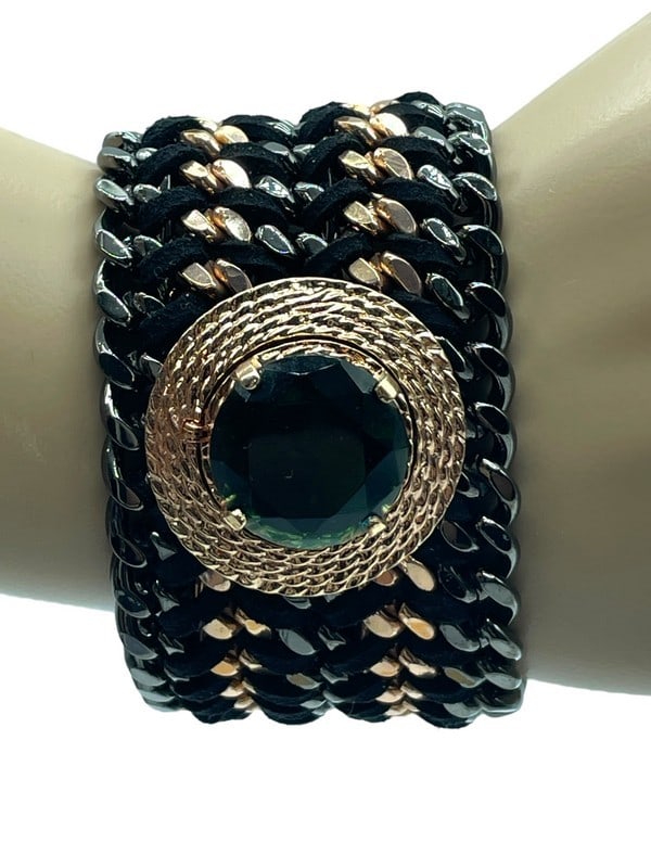 NEW! BEX REX PURPLE AMETHYST STATEMENT BRACELET 8" (1 of 9)