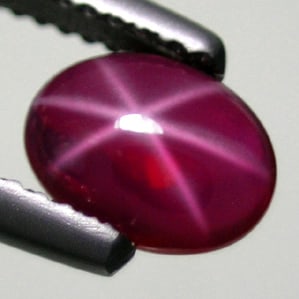 6.15 CTS RED STAR RUBY GEMSTONE $656.25 (1 of 2)