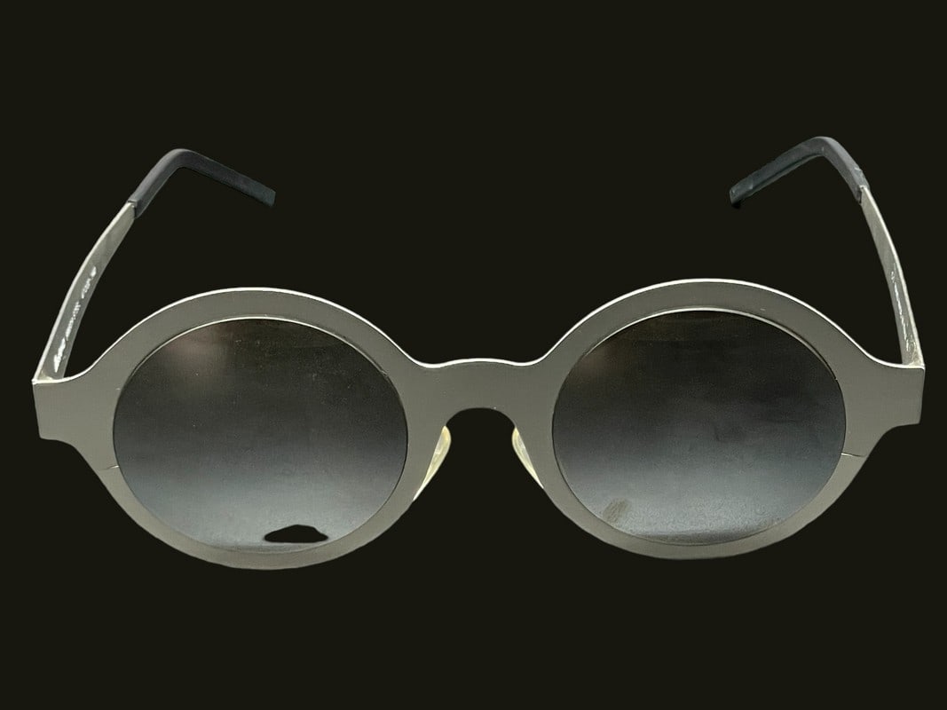 NEW! ILLESTEVA GREY STEEL DESIGNER SUNGLASSES $280: NEW! ILLESTEVA FREIDA GREY STEEL DESIGNER SUNGLASSES | PALM BEACH DESIGNER FASHION FRAMES MIAMI TAYLOR SWIFT STYLE-HANDMADE IN ITALY-MSRP $280-NEW WITH TAGS -DP111023TRAY1 Bidders may pick up their it