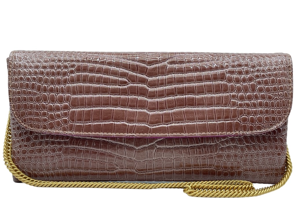 NEW LALO ITALIAN LEATHER HANDBAG 8.75" (1 of 4)