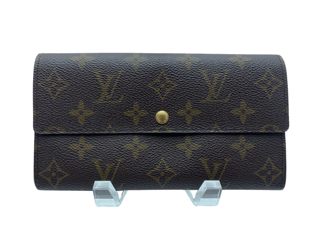 LOUIS VUITTON MONOGRAM CANVAS LONG WALLET (1 of 4)