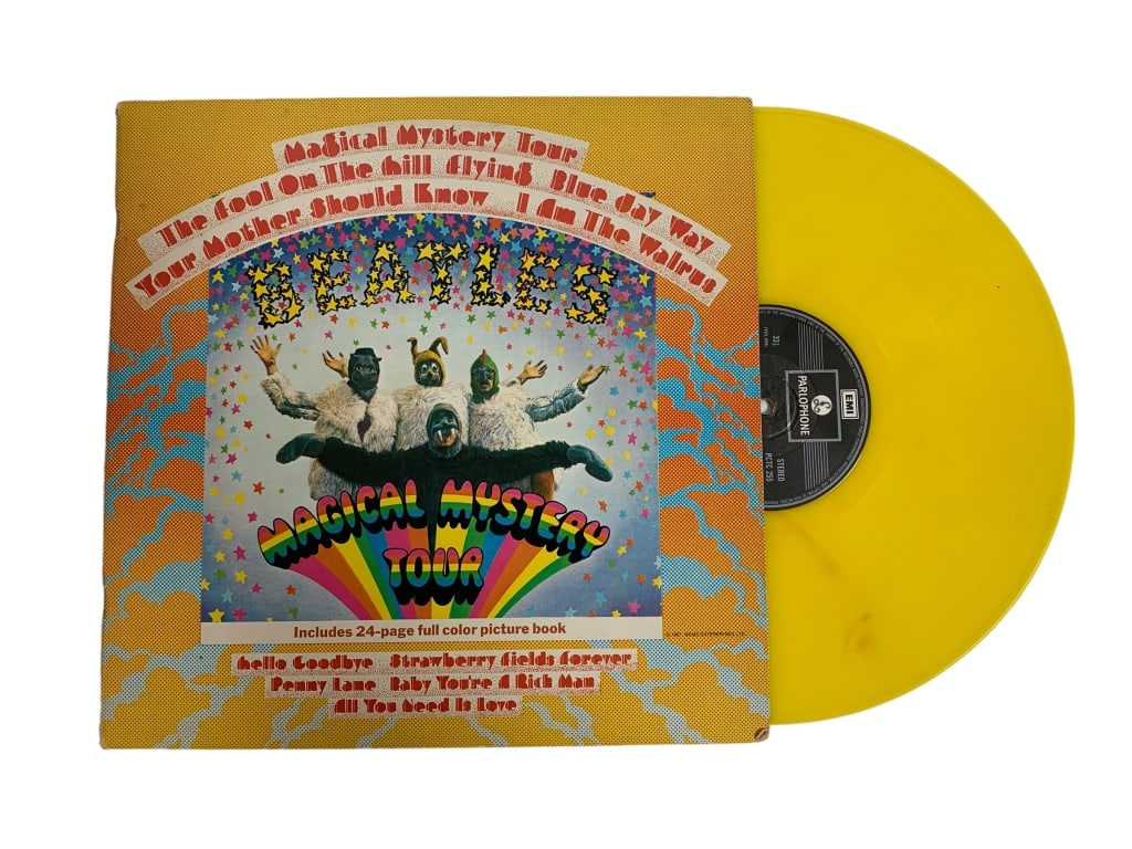BEATLES MAGICAL MYSTERY TOUR LIMITED YELLOW VINYL (1 of 3)