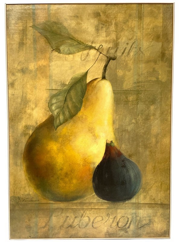 FABRICE DE VILLENEUVE  STILL LIFE FRUIT PRINT (1 of 4)