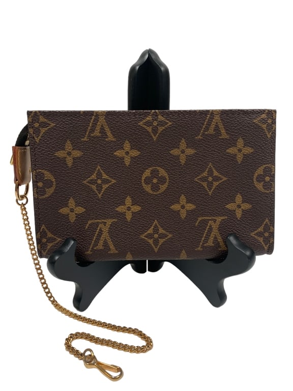 LOUIS VUITTON MONOGRAM POCHETTE / COINPURSE (1 of 5)