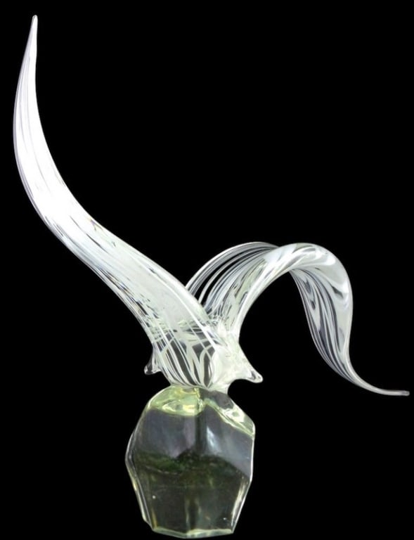 LICIO ZANETTI MURANO GLASS  BIRD 23" (1 of 7)