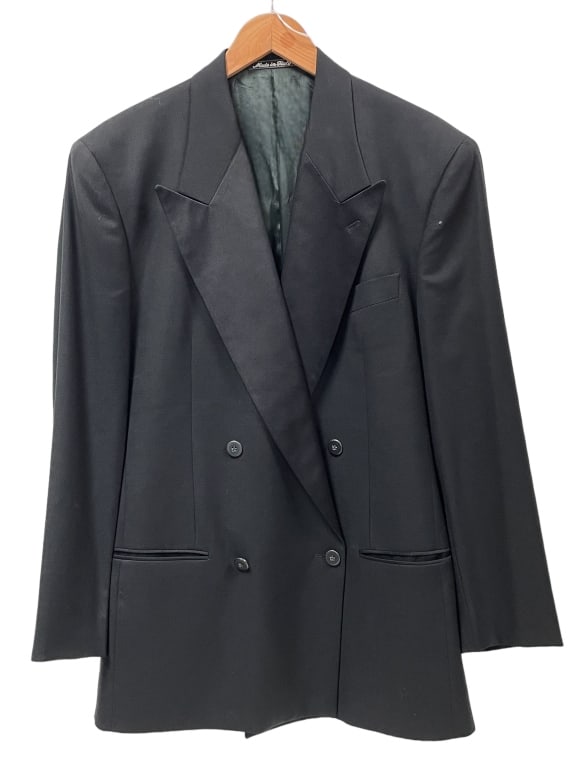 SAKS GIORGIO ARMANI COLLEZIONI BLACK TUX JACKET 40 (1 of 6)