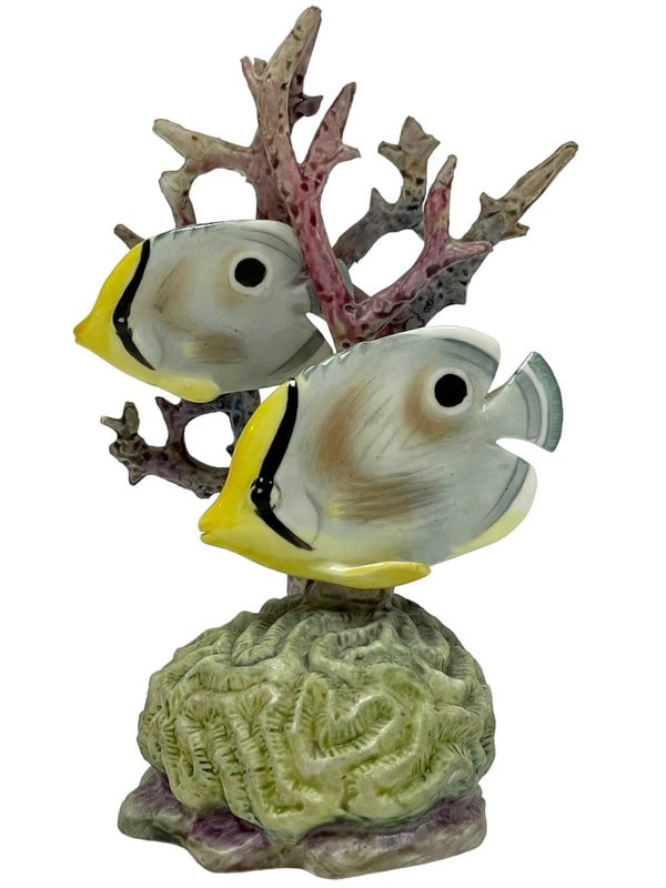 ROYAL WORCESTER FOUR EYED FISH PORCELAIN FIGURINE (1 of 5)