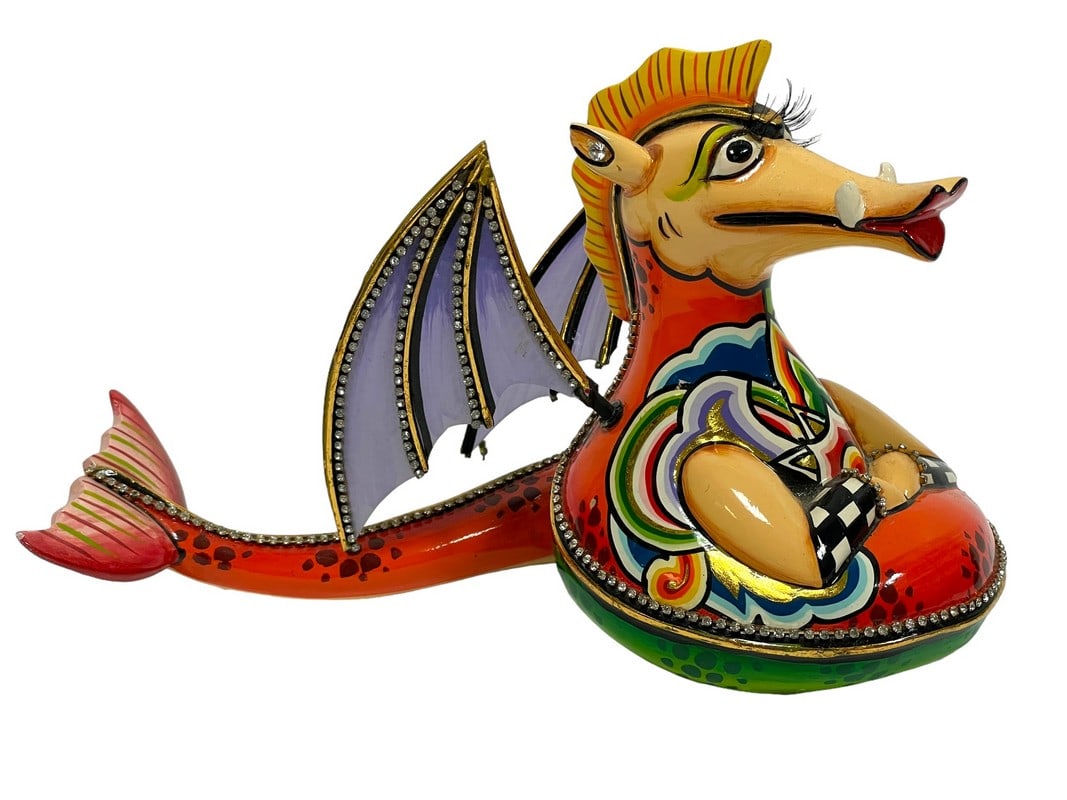 TOMS DRAG DRAGON STATUE DRAGO 8" (1 of 5)