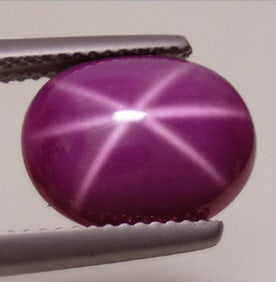 PLUM STAR RUBY GEMSTONE 9.50 CT. $870