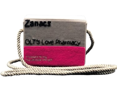 NEW OLYMPIA LE-TAN LOVE PHARMACY MINI PURSE $485