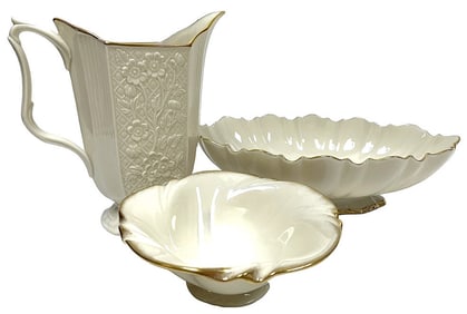 LEXON CHINA BOWL SET & PITCHER
