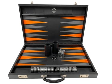 GEOFFREY PARKER CHAMPIONSHIP BACKGAMMON SET