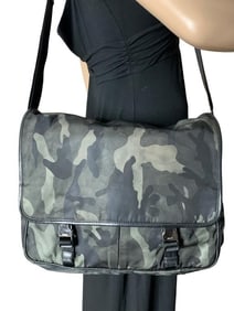 PRADA CAMOUFLAGE MESSENGER SHOULDER BAG