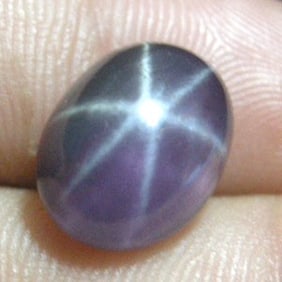 LAVENDER/GRAY COLOR CHANGING STAR SAPPHIRE 6.75 CT