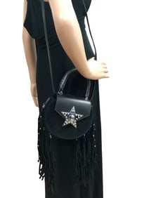 SALAR MILANO "MIMI FRINGE BLING" HANDBAG NWT $575
