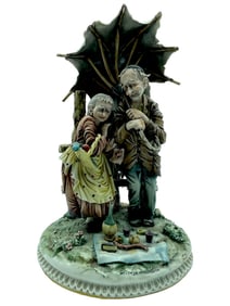 TIZIANO GALLI ITALIAN PORCELAIN SCULPTURE 11"