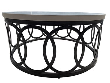 ELLA 36" ROUND ALUMINIUM PATIO TABLE