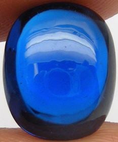 NATURAL LONDON BLUE TOPAZ CABOCHON 6.70 CT $440