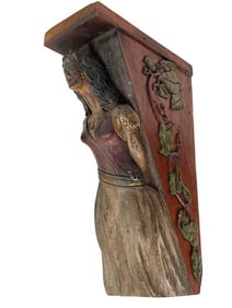 ARCHITECTURAL TEMPLE WALL BRACKET CORBEL 22"