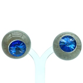 NEW! HOUSE OF FLORA CLIP-ON EYE EARRINGS MSRP $220