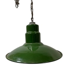 ABOLITE PORCELAIN INDUSTRIAL LIGHT FIXTURE 12"