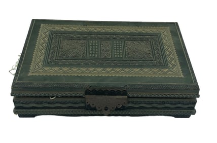 VINTAGE WODEN LOCKBOX SET