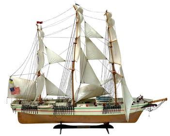 MODEL SHIP WOOD - SWORDFISH 1851