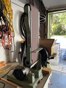 CENTRAL MACHINERY TABLE TOP 6" BELT DISC SANDER