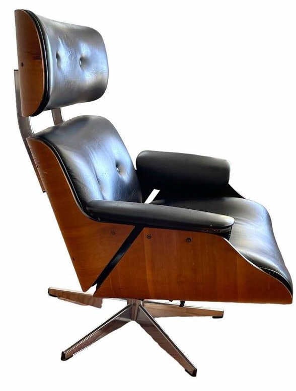 MID CENTURY MODERN EAMES LOUNGE CHAIR 37" (1 of 11)