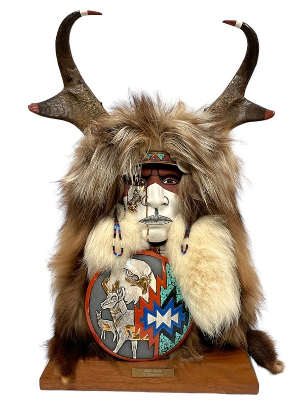 HORN CLOUD BY KATHRYN YAUNEY STATUE 23" (1 of 5)