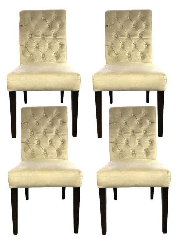 SET OF 4 JASON FURNITURE DINING CHAIRS: SET OF 4 JASON FURNITURE DINING CHAIRS-39 X 18 X 21 " APPROX EACH-19" SEAT HEIGHT APPROX-VERY GOOD PRE OWNED CONDITION-DP32123ST Bidders may pick up their items from the auction-house or have their it