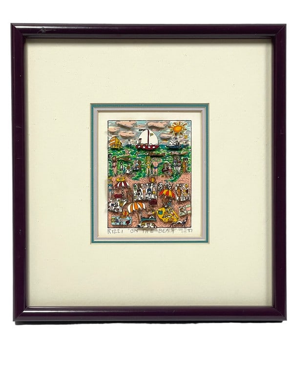 James Rizzi - Original Signed 3D Art 