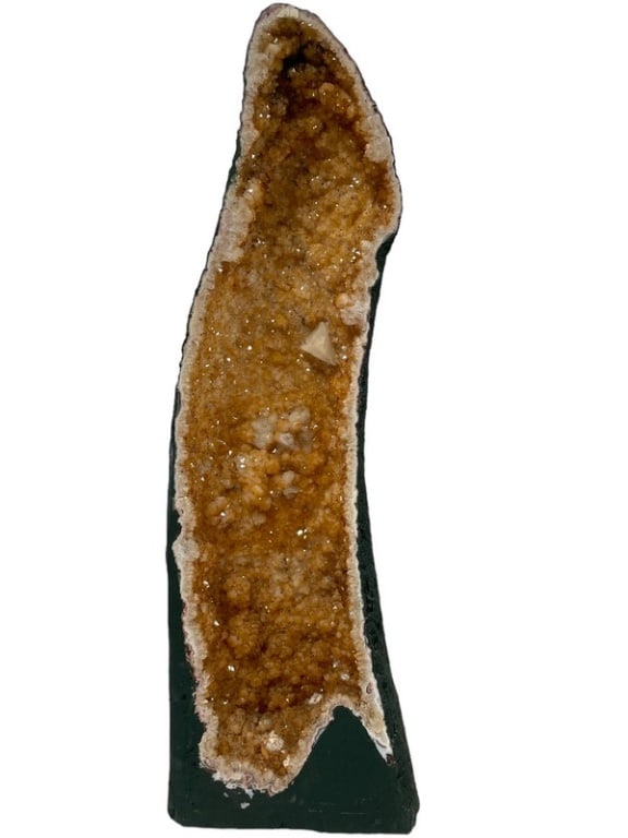 LARGE GOLDEN CITRINE GEODE CRYSTAL 30" (1 of 7)
