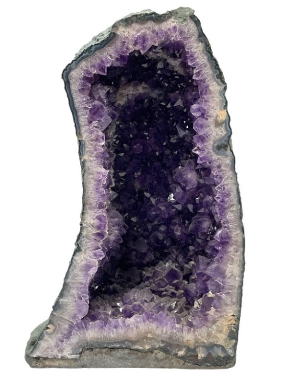 LARGE AMETHYST GEODE CRYSTAL 17.5" (1 of 7)