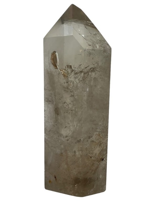 SMOKEY QUARTZ OBELISK CRYSTAL TOWER 7" (1 of 6)